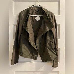 NWT Green Cotton Motocross Jacket